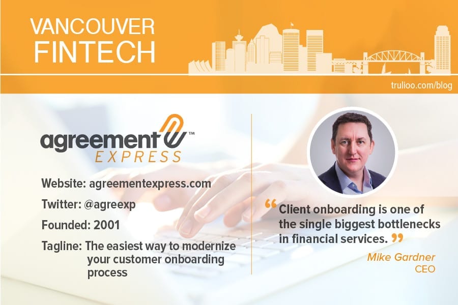 Agreement Express Mike Gardner Vancouver Fintech