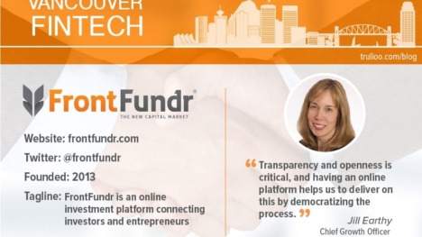 Fintech in Vancouver Frontfundr Jill Earthy