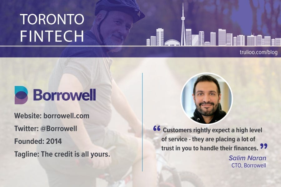Borrowell_Fintech in Toronto