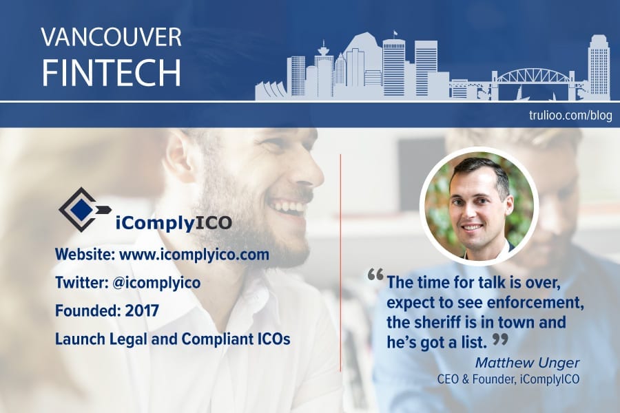 Fintech in Vancouver iComplyICO
