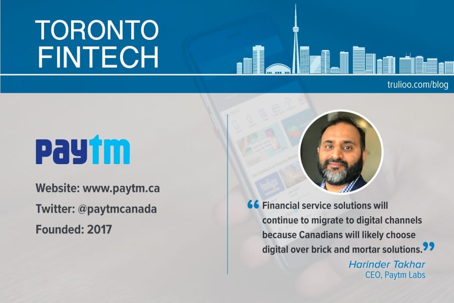 fintech in toronto_Paytm