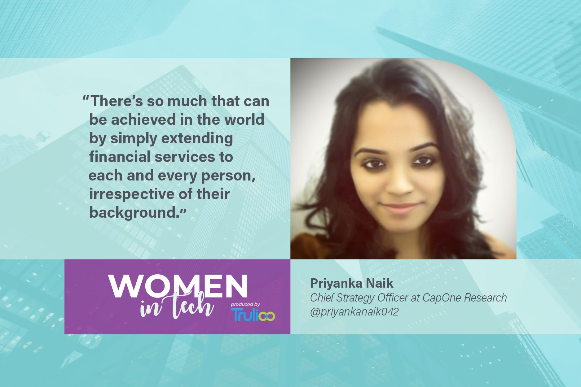 Women in Tech: Priyanka Naik